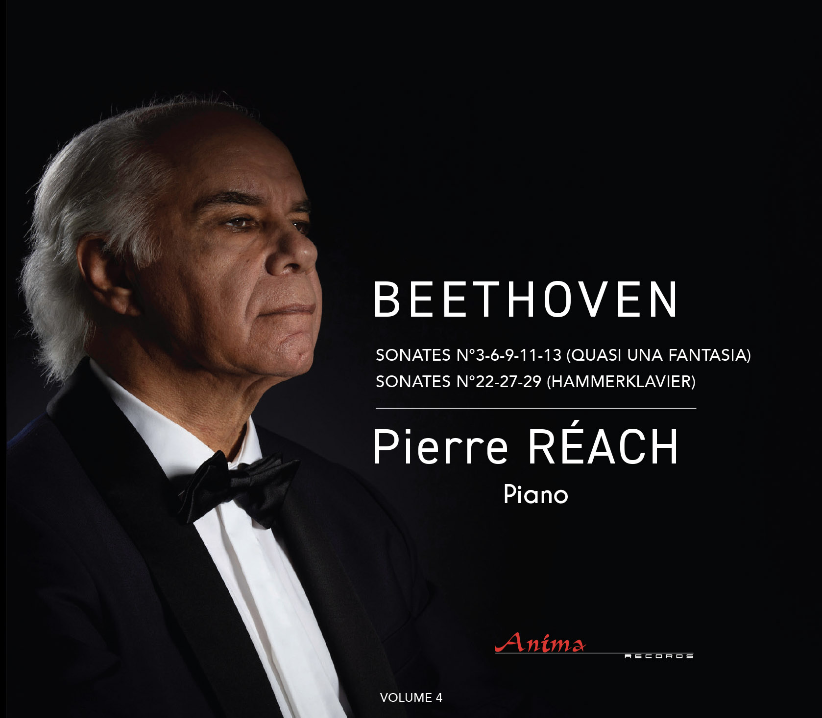 couverture 4° coffret sonates de Beethoven